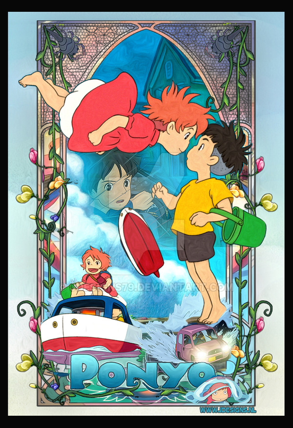 Ponyo On The Cliff By The Sea